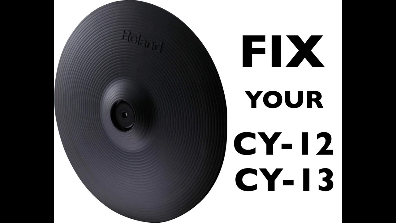 How to fix Roland CY-12 / CY-13 self choking problem (Pixie Dust)