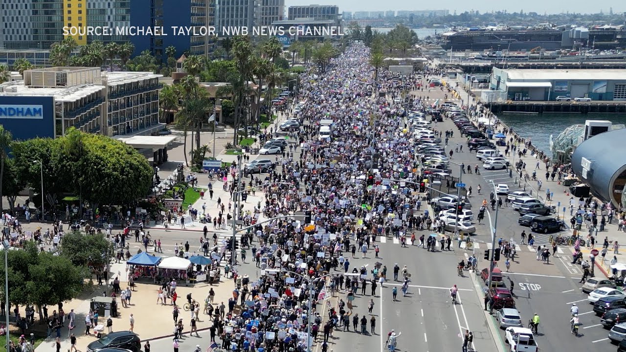 Weekend protests in San Diego ‘biggest in our history’