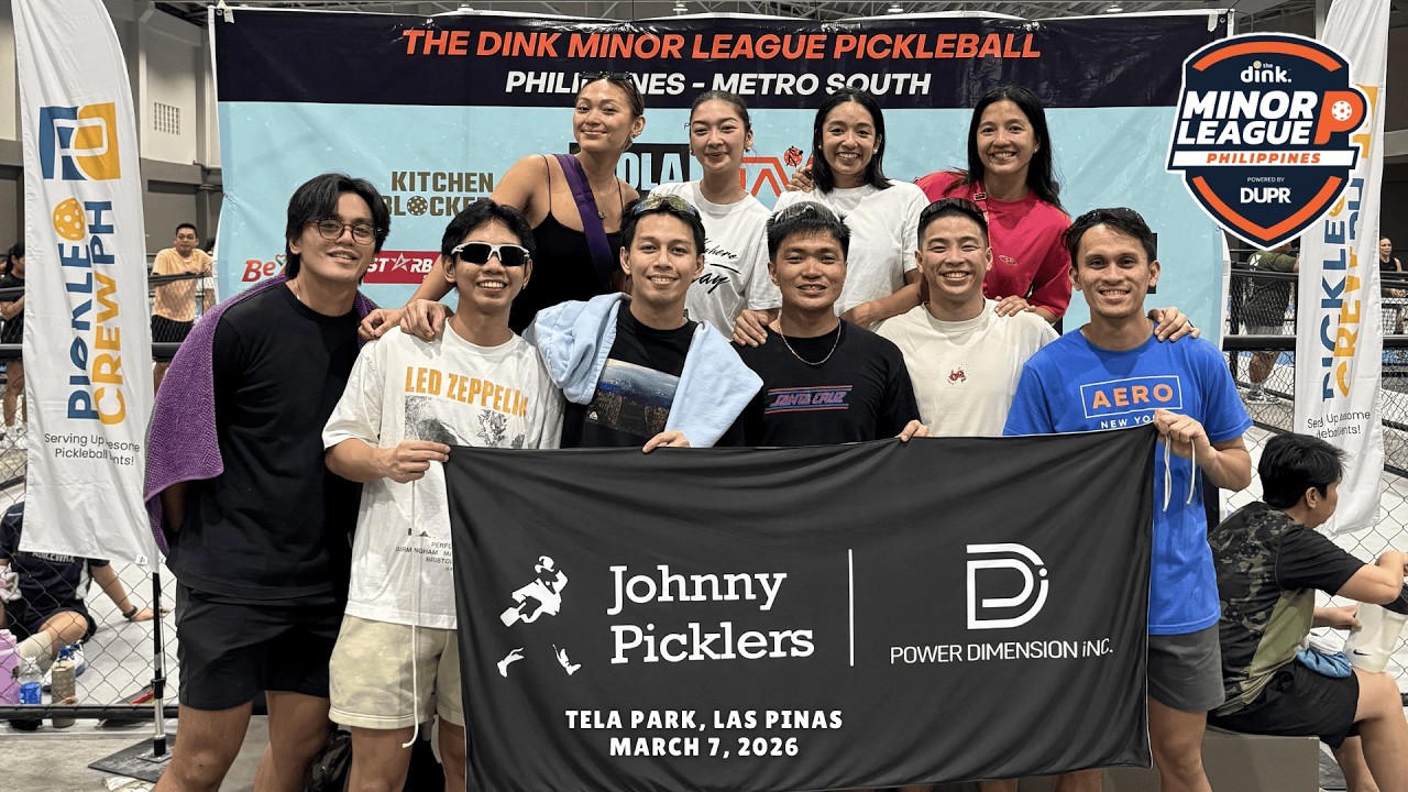 MINOR LEAGUE PICKLEBALL PHILIPPINES | TELA PARK | MAR 7 2026 | JOHNNY PICKLERS | BERNAB-REELS