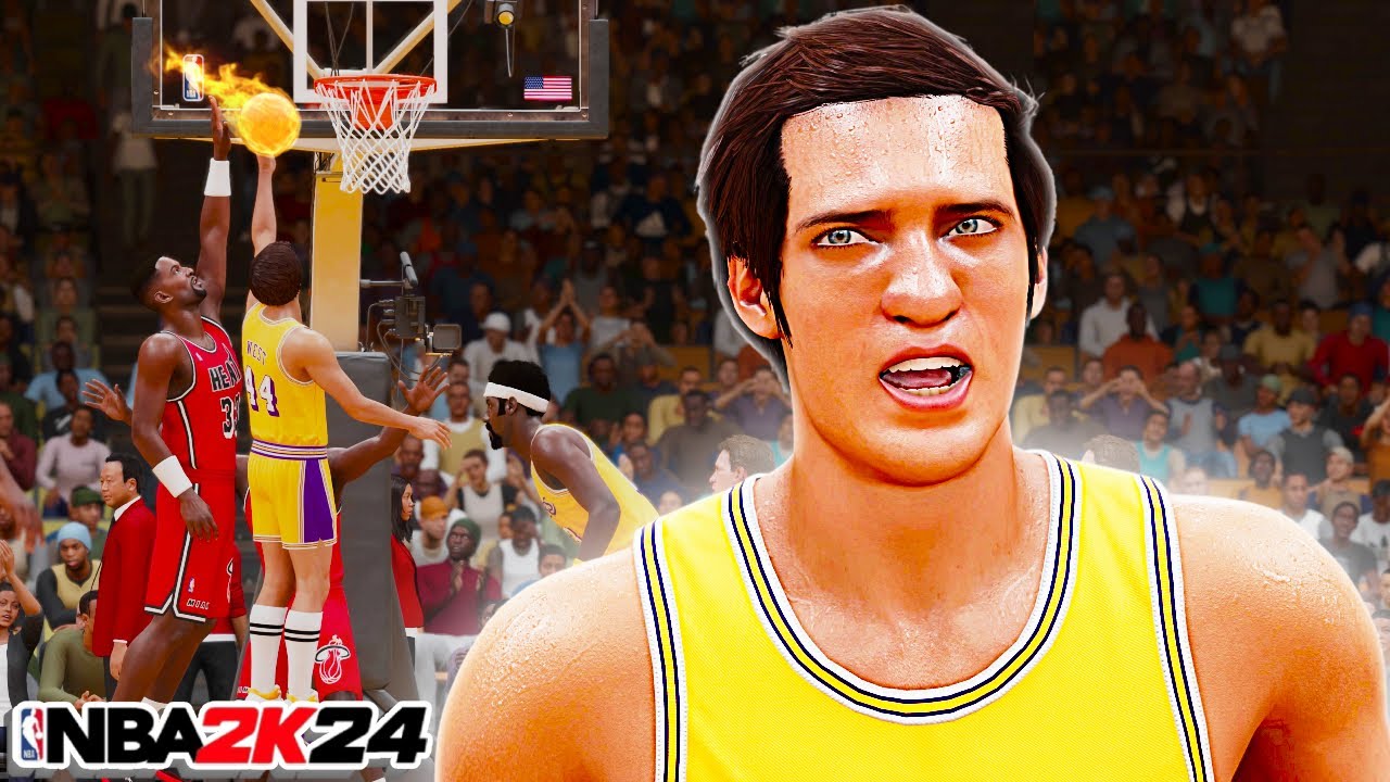Using EVERY Jerry West Against SWEATS In NBA 2K24 Play Now Online!