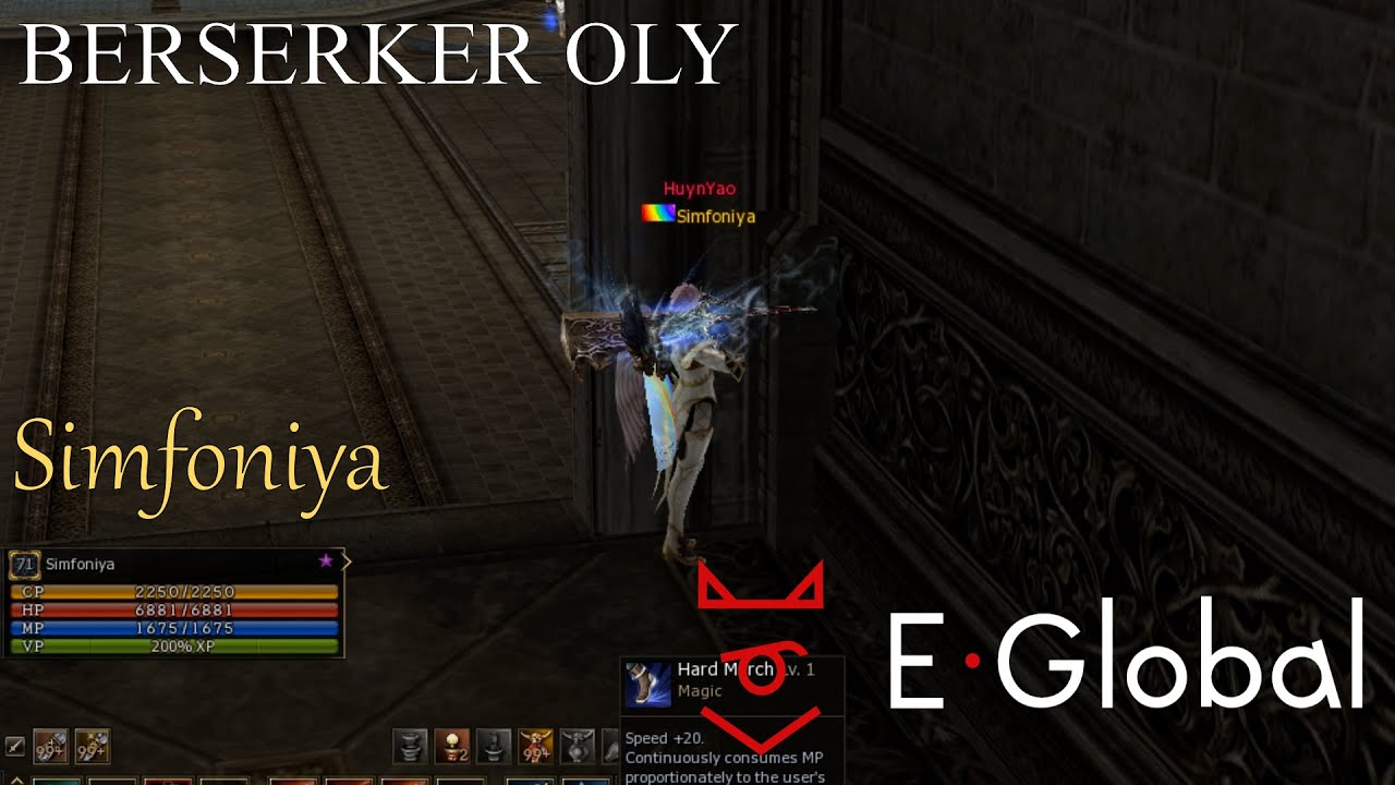 E-GLOBAL OLY BERSERKER SIMFONIYA L2