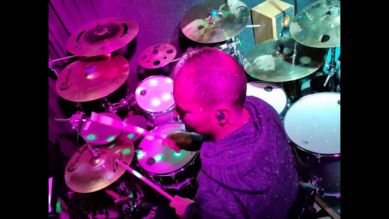 Big Area, Then Jerico drum cover (drumalong)