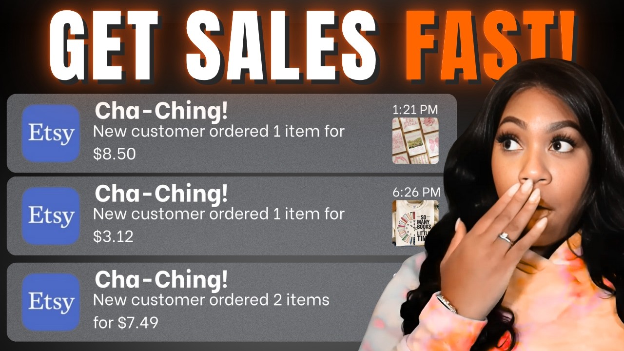 How I Got a Sale on Etsy in Just 24 Hours
