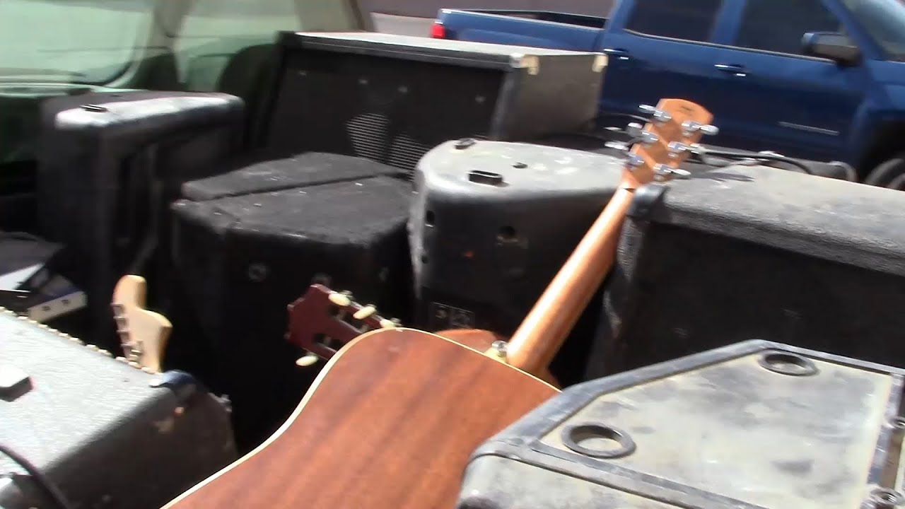 I Got A Truckload of Trashed Guitars And Amps!