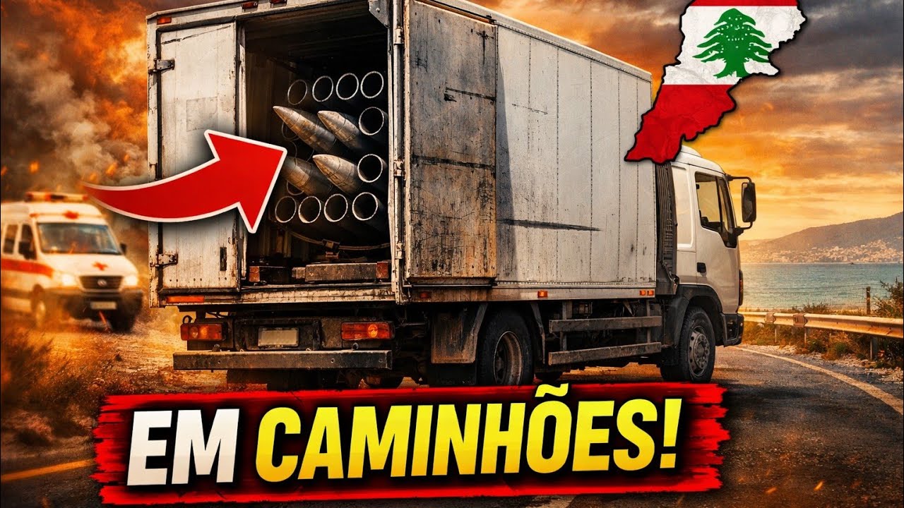 GRAVE! Israel revelou o que estava escondido nesses caminhões