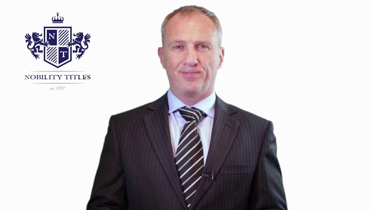 Welcome to Nobility Titles - The Home of Noble Titles for Sale