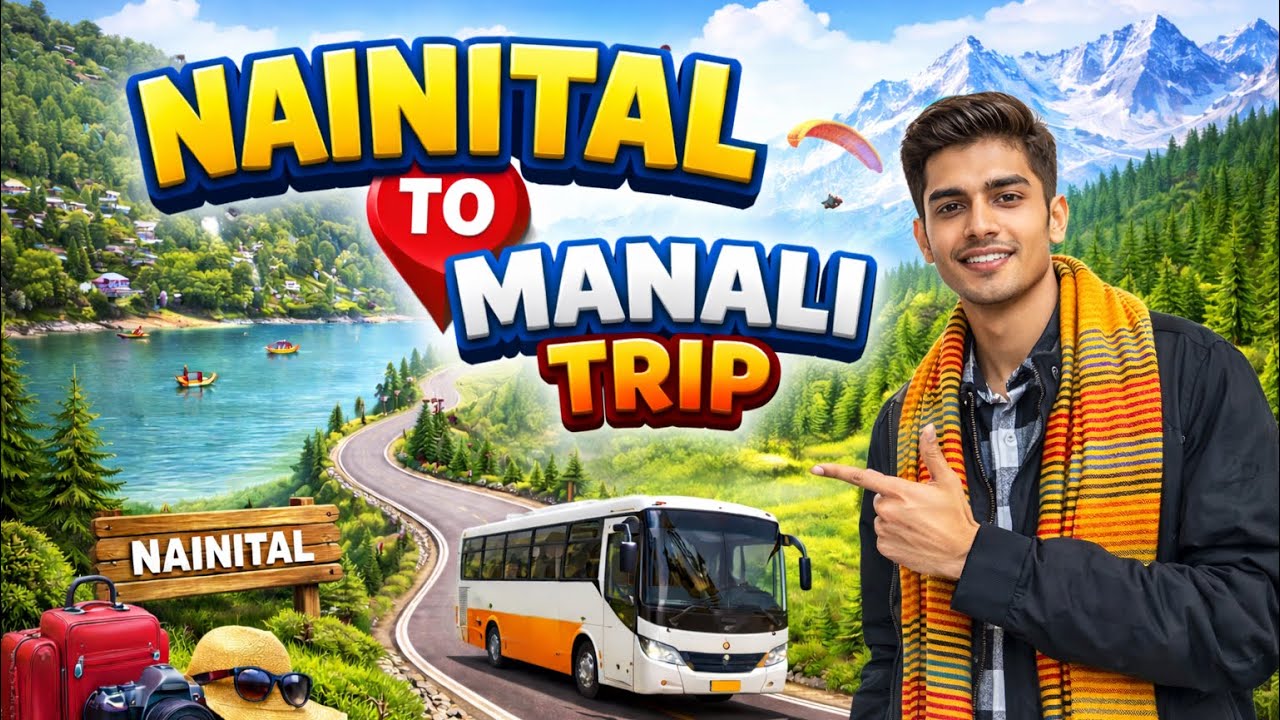 Nainital se Manali tak ka Safar 😱 | Yeh Trip Meri Zindagi Badal Gaya!