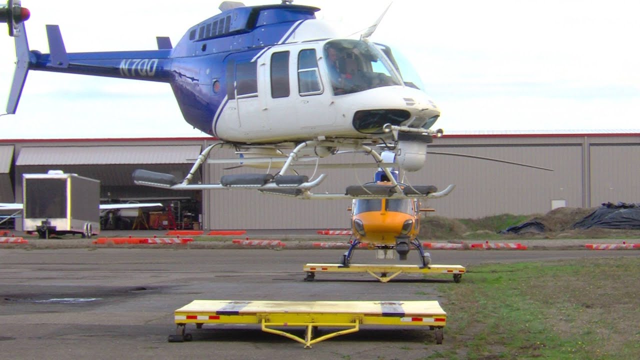 Bell 206L-4 LongRanger Full Start & Takeoff