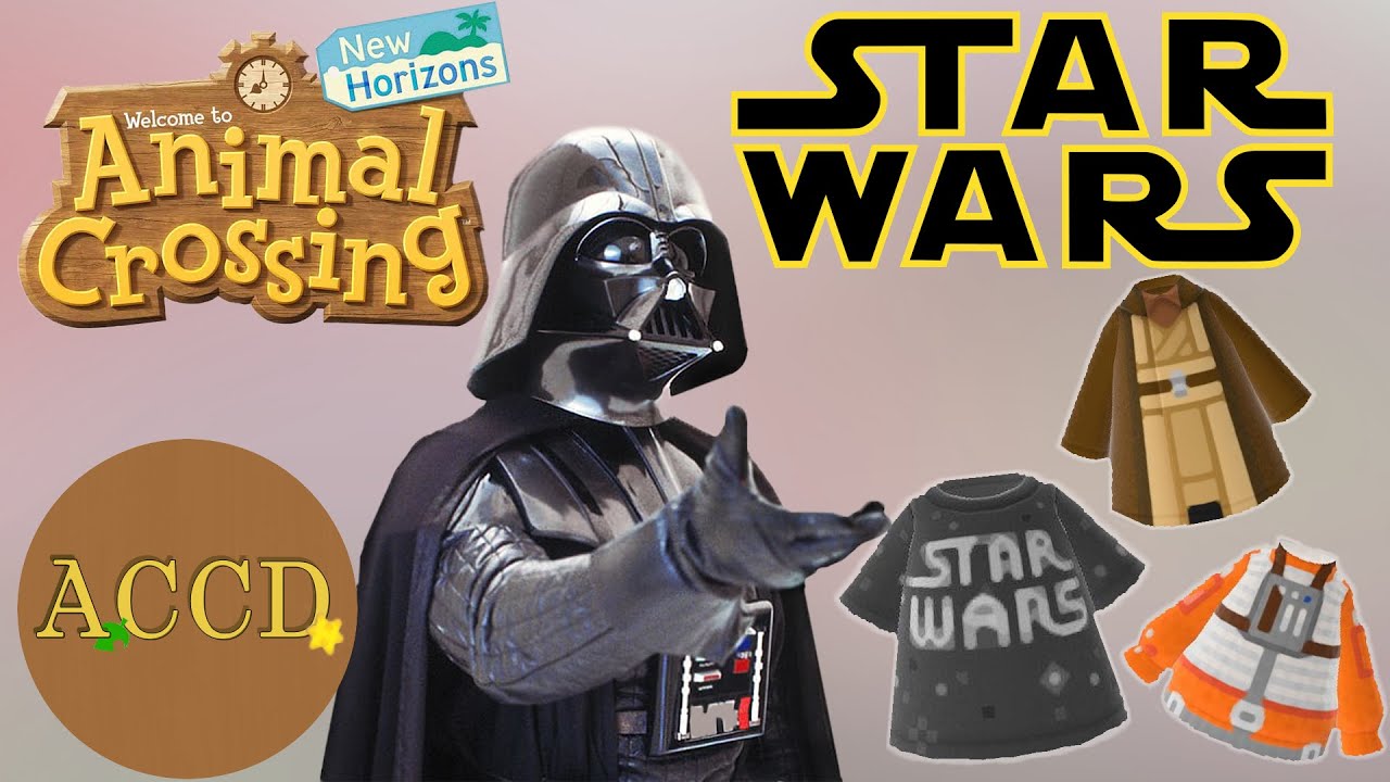 Top 20 Star Wars Clothes! Clothes In Animal Crossing (R2D2, Darth Vader and 2 BONUS!) [Design Codes]
