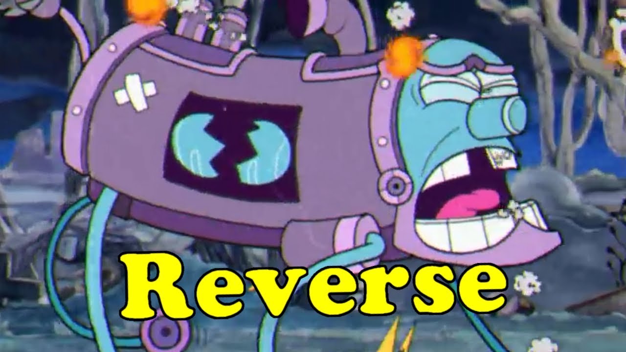 Cuphead Phantom Express EXPERT BOSSFIGHT but in Reverse