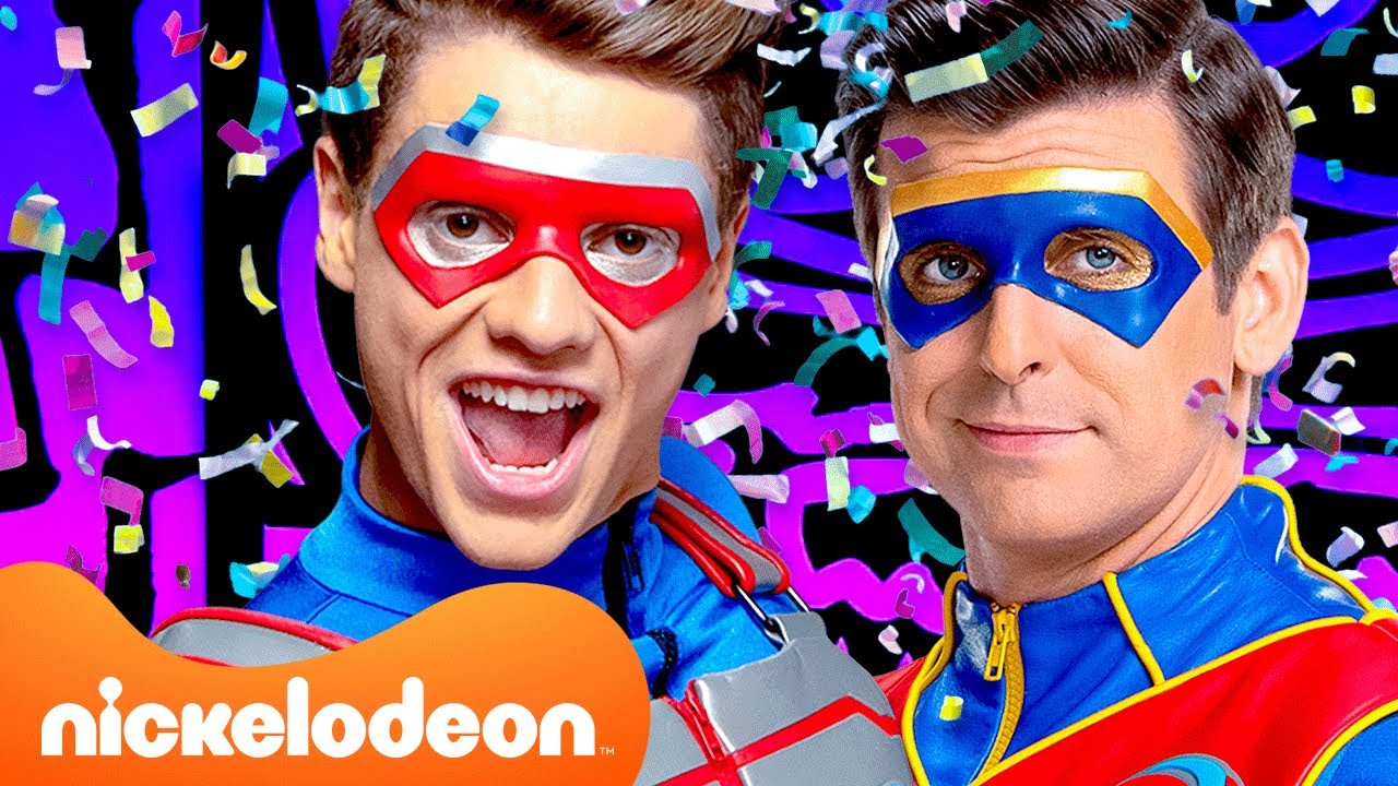 Best CELEBRATION Moments w/ Henry & Captain Man! | Henry Danger | Nickelodeon UK