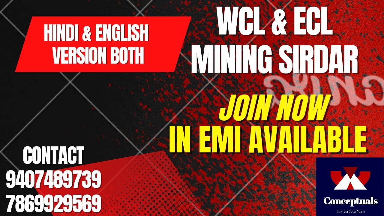 Mining Sirdar Online Course Details