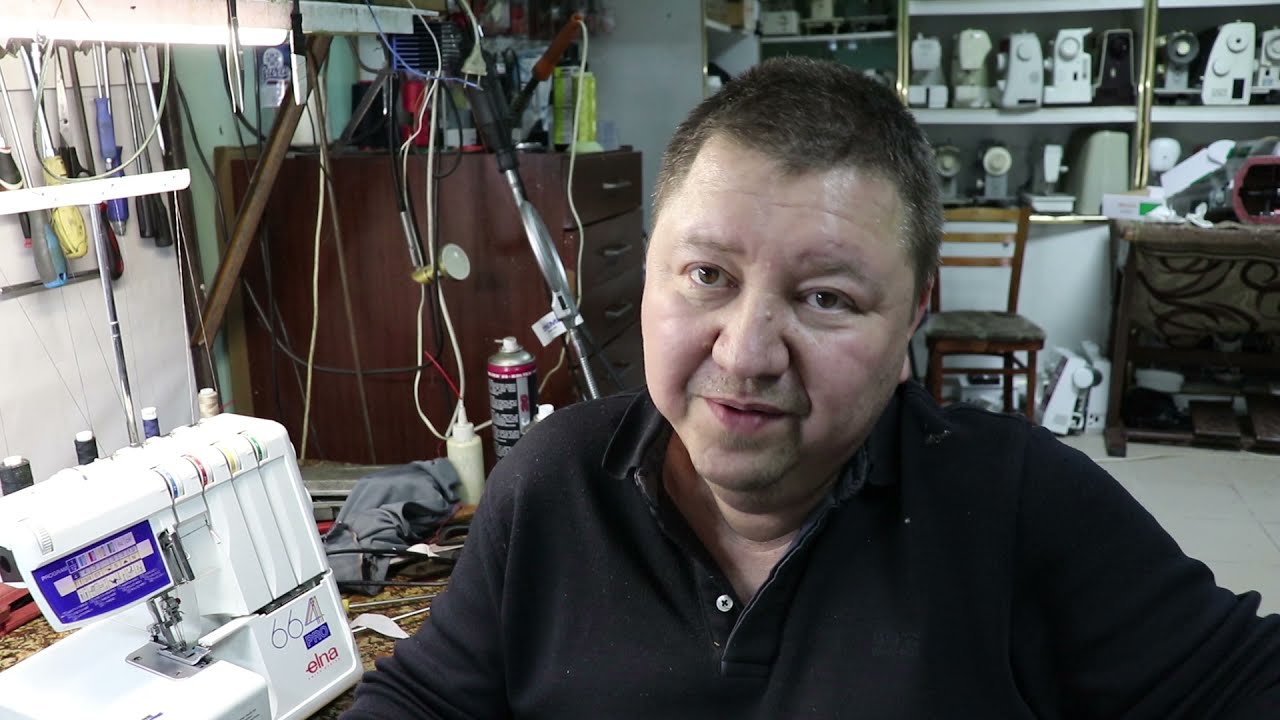 Elna 664 Pro короткий ремонт