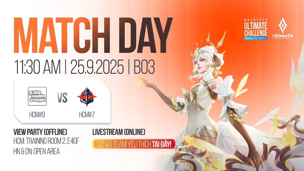 NASHTECH AOV 2025 | GTA vs Neo Đơn | MATCH DAY