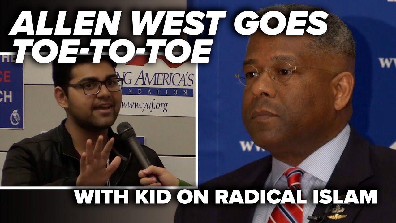 DENIAL & DISMISSAL: Allen West goes toe-to-toe with kid on radical Islam