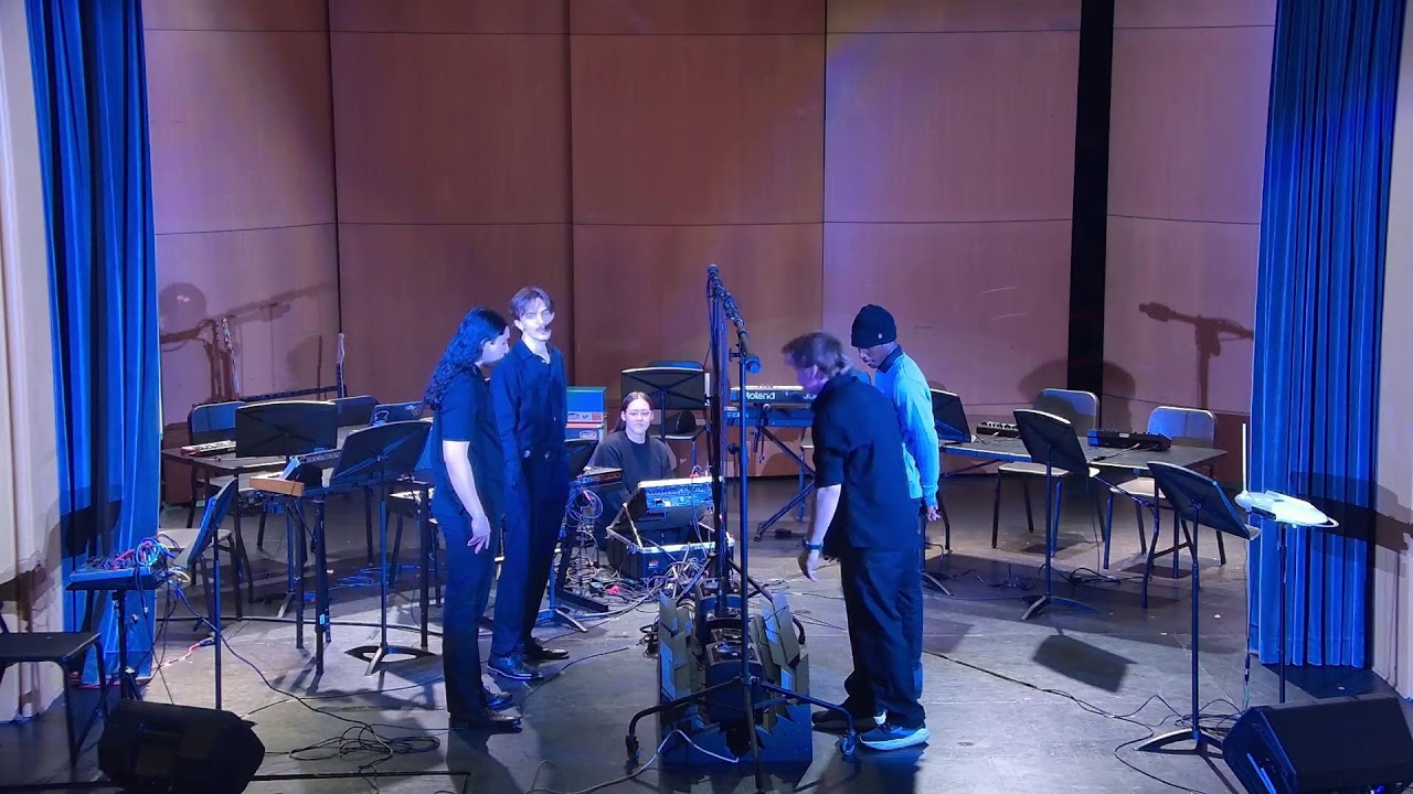 Steve Reich Pendulum Music and the UNCP Electronic Music Ensemble