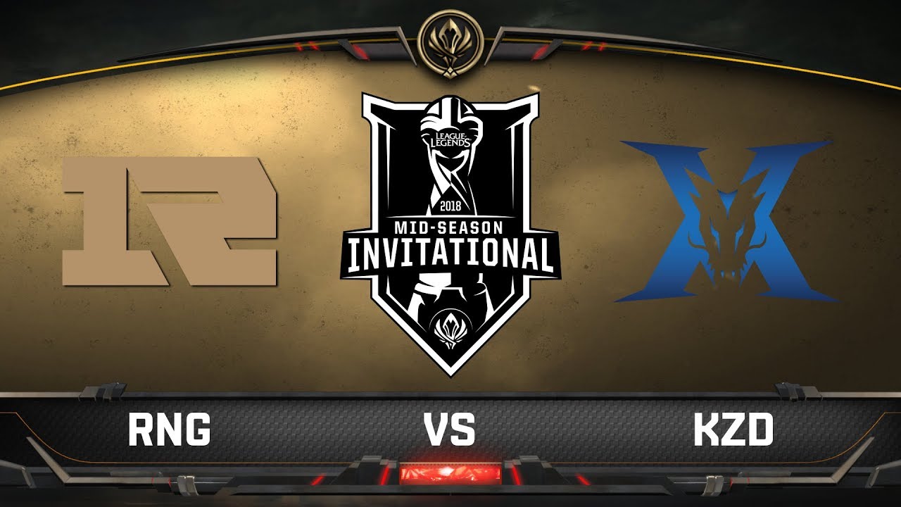 [ITA] MID SEASON INVITATIONAL 2018 - Group Stage - RNG vs KZD