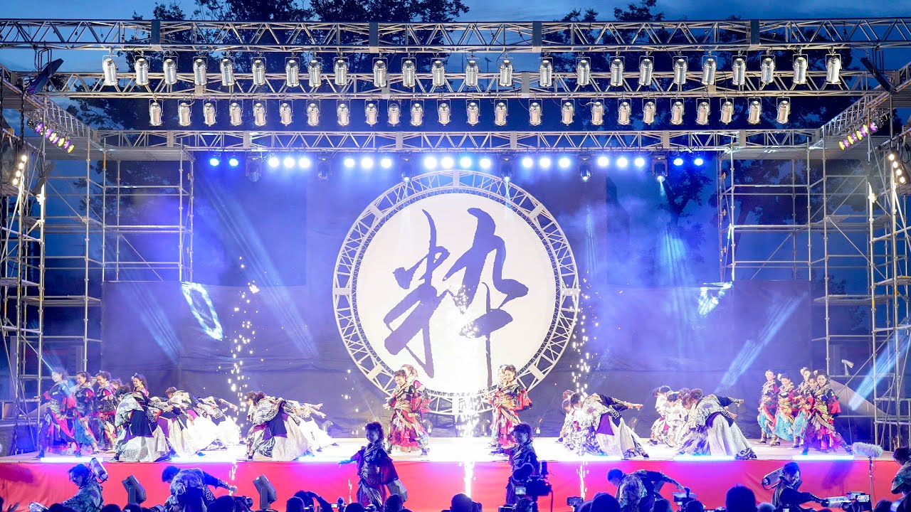 [4K] 常磐 【準大賞演舞】　富山のよさこい祭り 2022 日曜日　夜の部