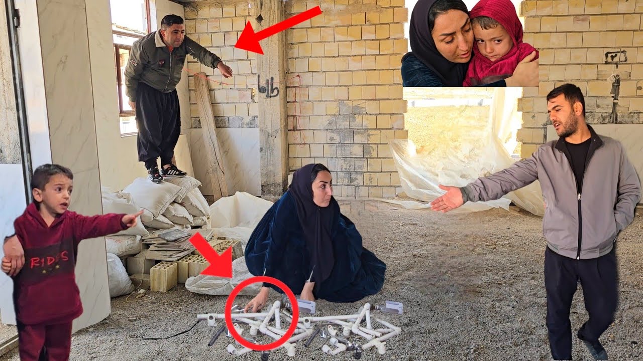 Two wars, one woman!🔥 When Sadiq burned his house and Israel burned his country💔
