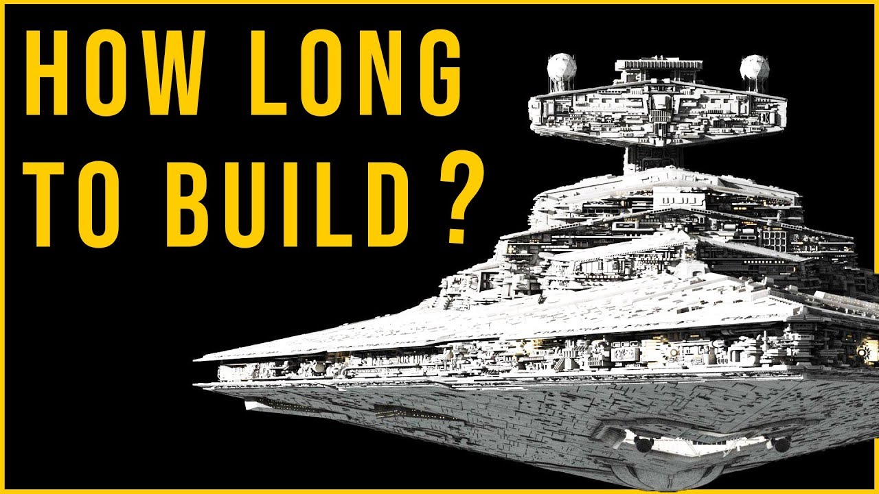 Сколько времени заняло строительство кораблей для «Звёздных войн»? | Star Wars Explained