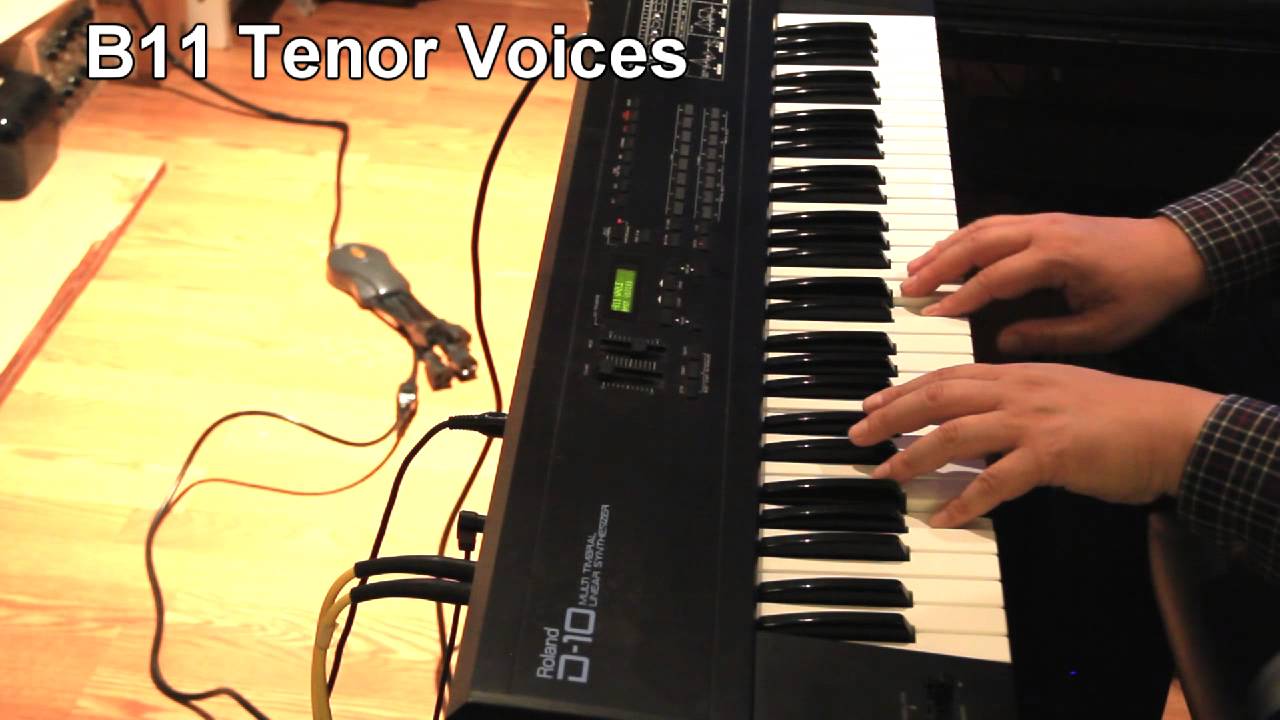 A few Roland D-10 sound demos