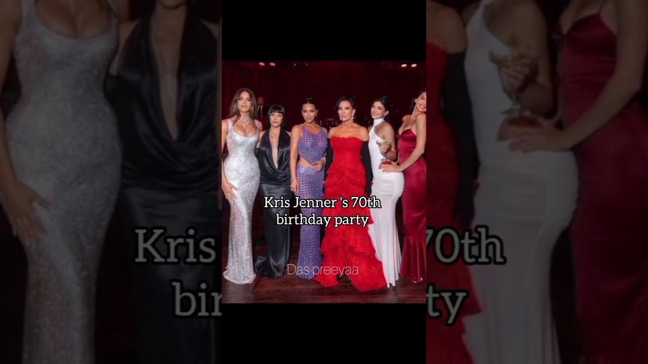 kris Jenner 's 70th birthday party 