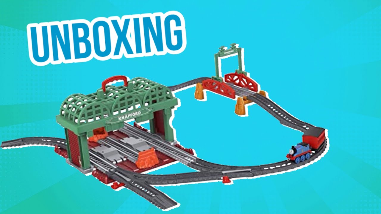 UNBOXING ESTACIÓN KNAPFORD MOTORIZED TRACKMASTER Thomas & friends