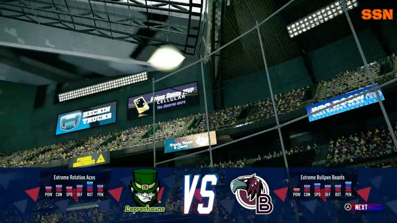 Super Mega Baseball 4 Season- Lowell Leprechauns (10-8) vs Woodburn Buzzards (7-12)