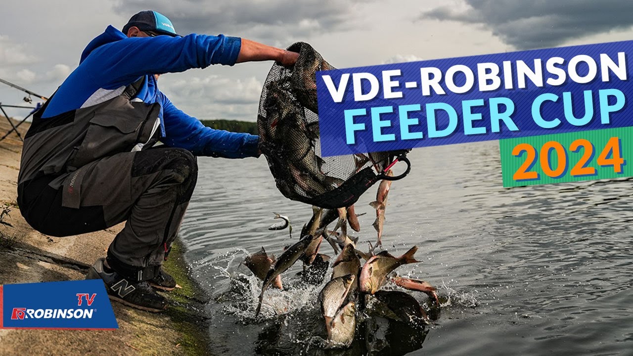 Złowił 40 kilogram&oacute;w ryb na &bdquo;klasyka&rdquo;! VDE-ROBINSON Feeder Cup 2024 - wędkarskie zawody!