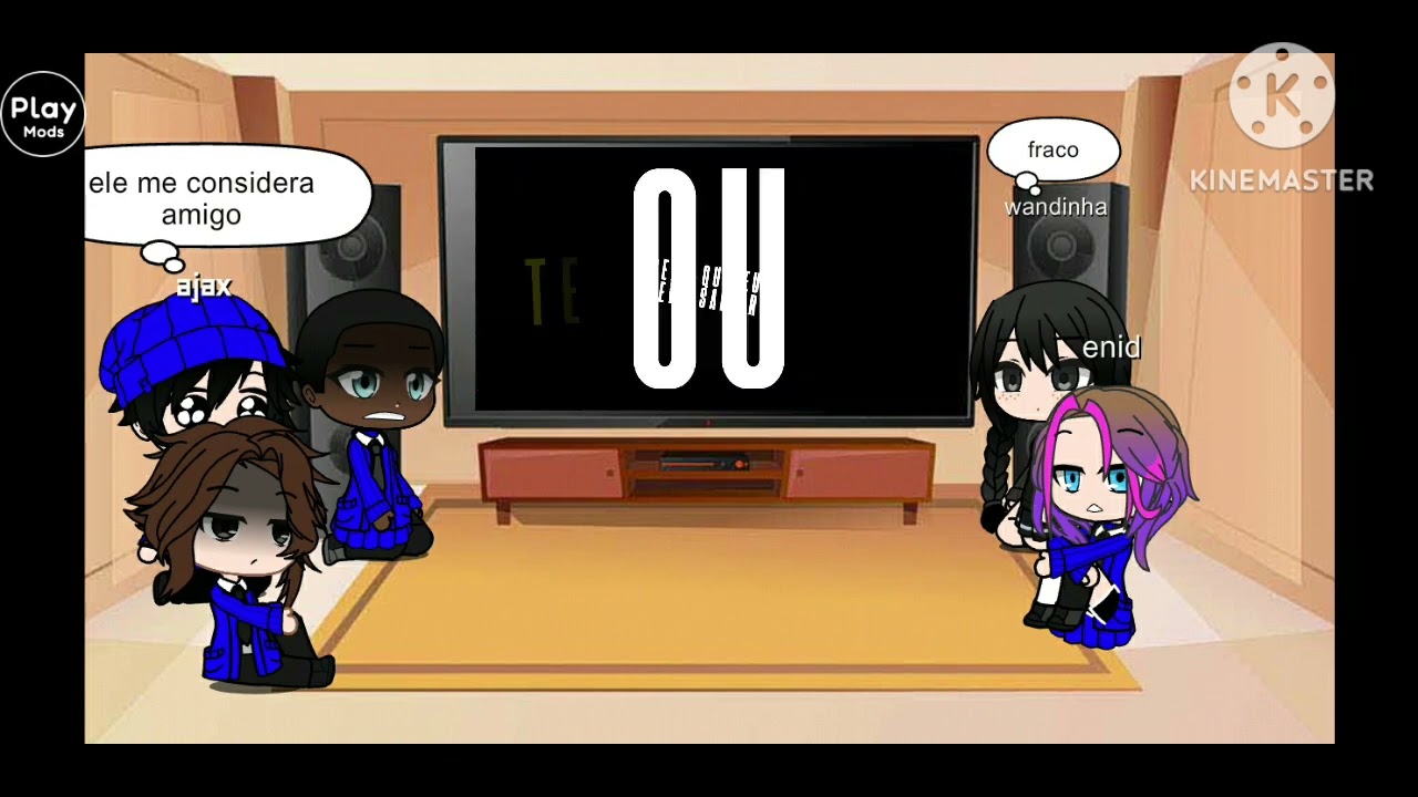 gacha life react tô rap do gojo as ??