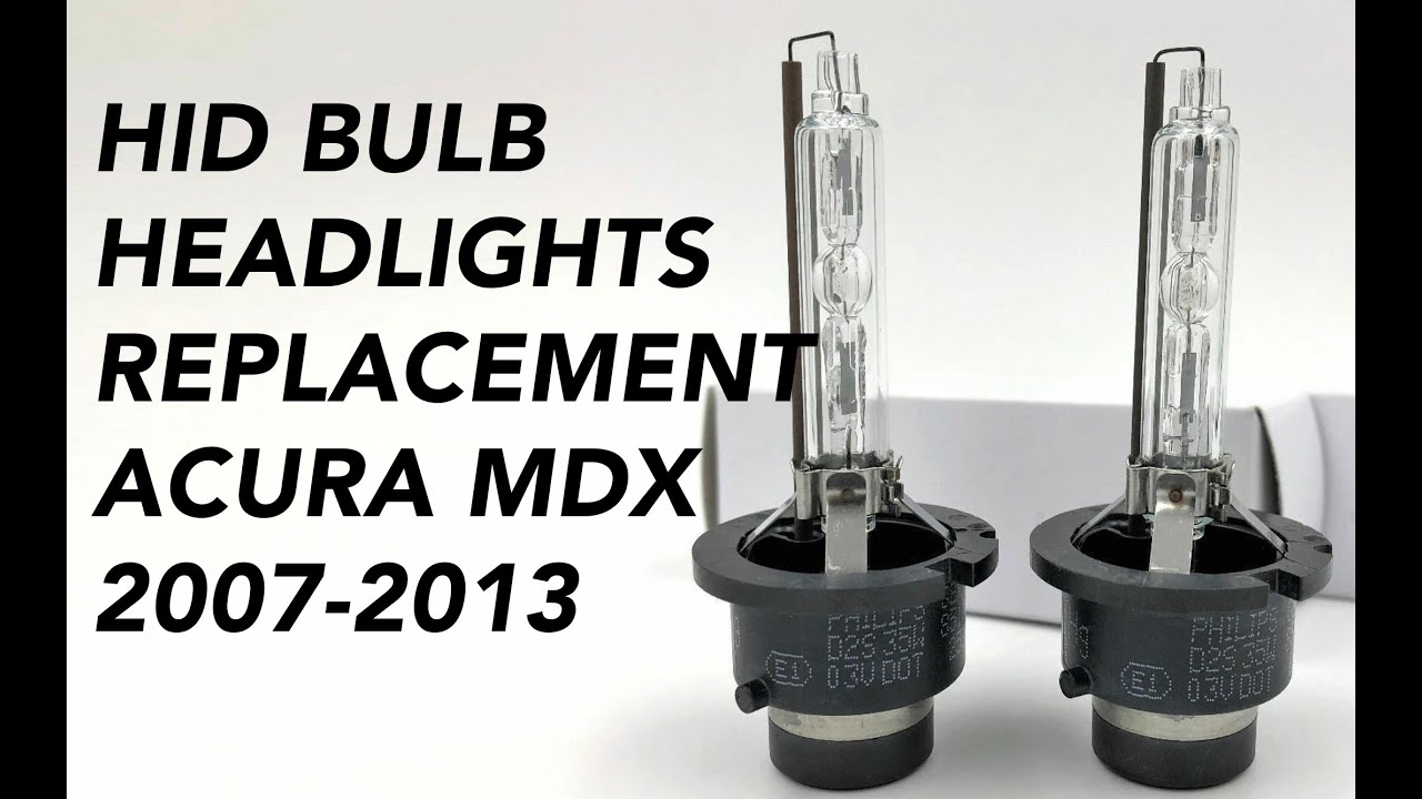 Замена ламп HID в фарах Acura MDX 2007–2013, 1993–2018, Honda, Nissan, BMW и т. д.