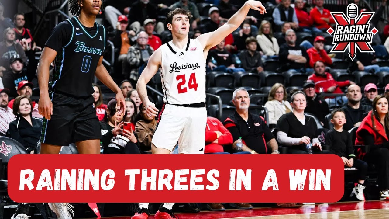 Ragin' Cajuns RAIN DOWN 3s vs Norfolk State