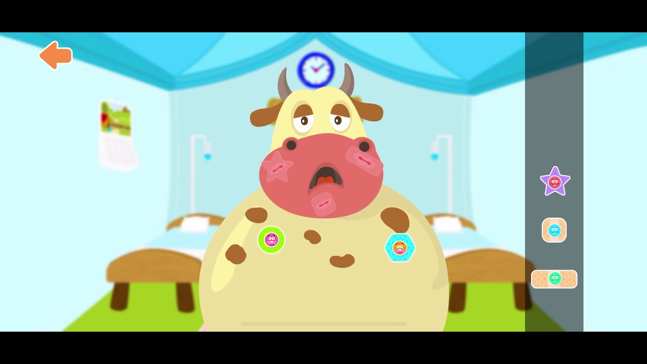 Pet doctors for kids. KIDDOPIA learning game.