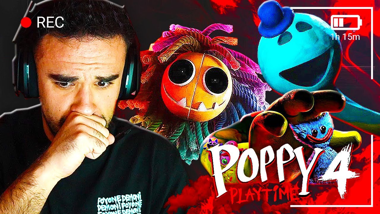 MEJORES MOMENTOS de ILLOJUAN en Poppy Playtime 4 🧸