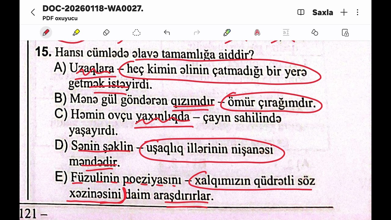 DİM 9 İLLİK/ ƏLAVƏLƏR