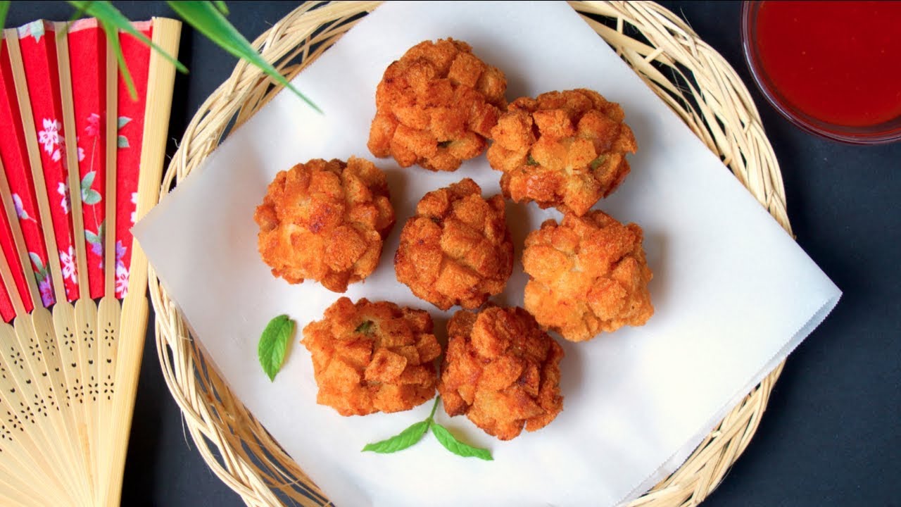চাইনিজ প্রন বল || Bangladeshi Chinese Restaurant Prawn Ball Recipe || Shrimp Ball || Prawn Ball