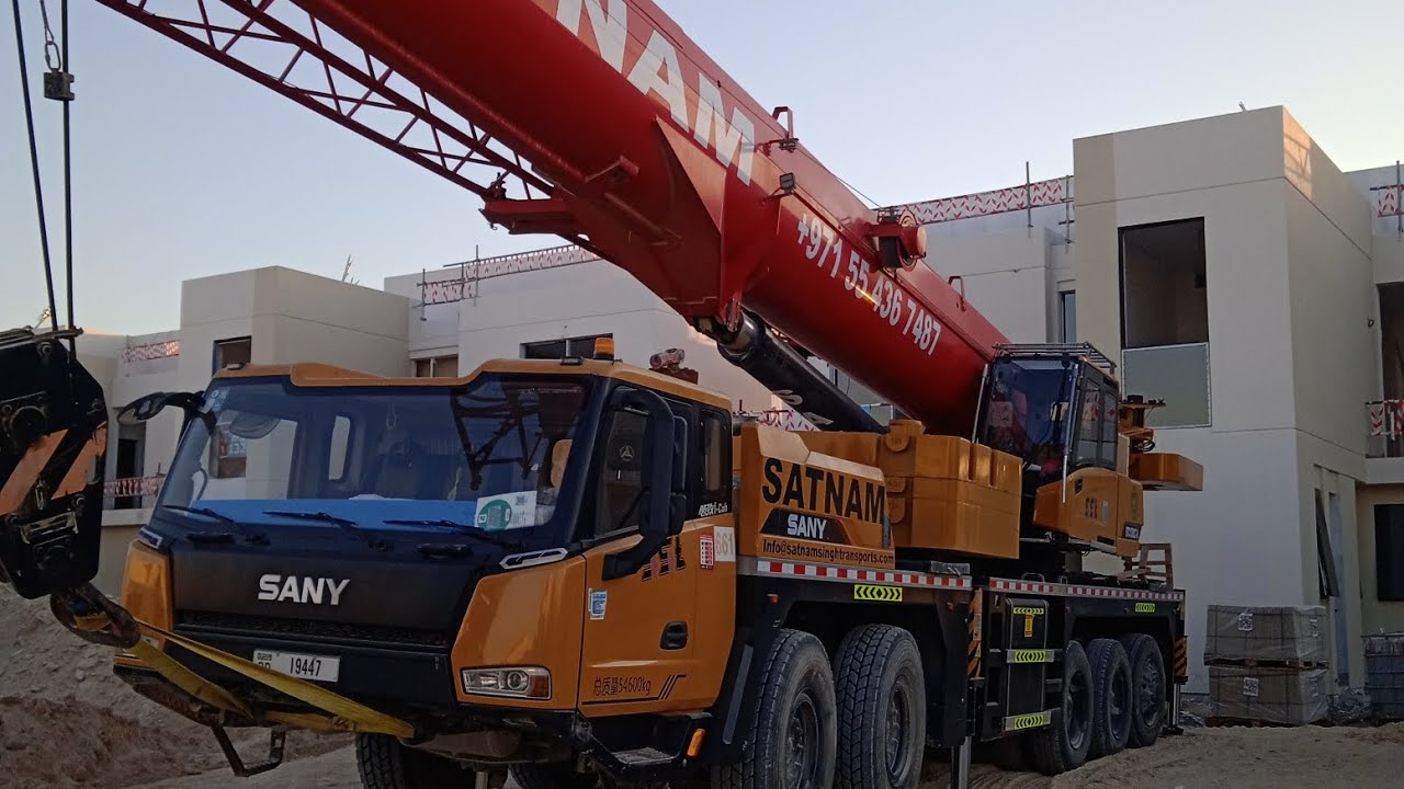 Mobile Crane Ki Jankari!  Sany Crane Ki full Jankari ! How is Injector fitting full information 