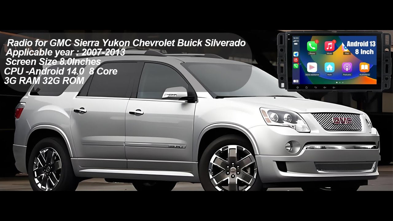 GMC Sierra Chevrolet Silverado Radio Replacement and Upgrade