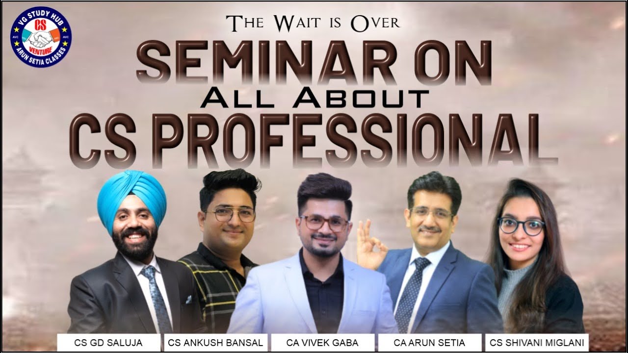 🔴All About CS Professional - GUIDANCE SESSION🔴 | Team VG STUDY HUB & ASC🔥 |  December 2025📍