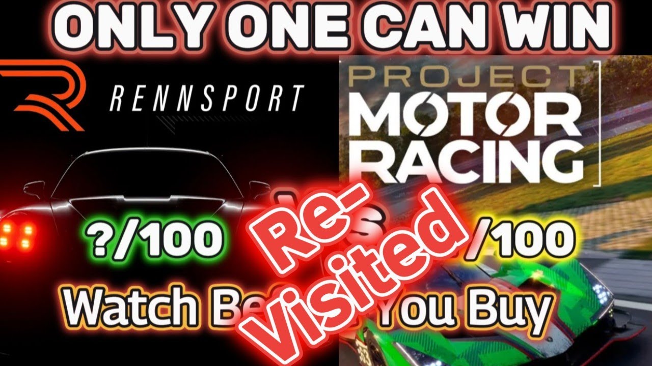 Rennsport против Project Motor Racing — противостояние лицом к лицу.
