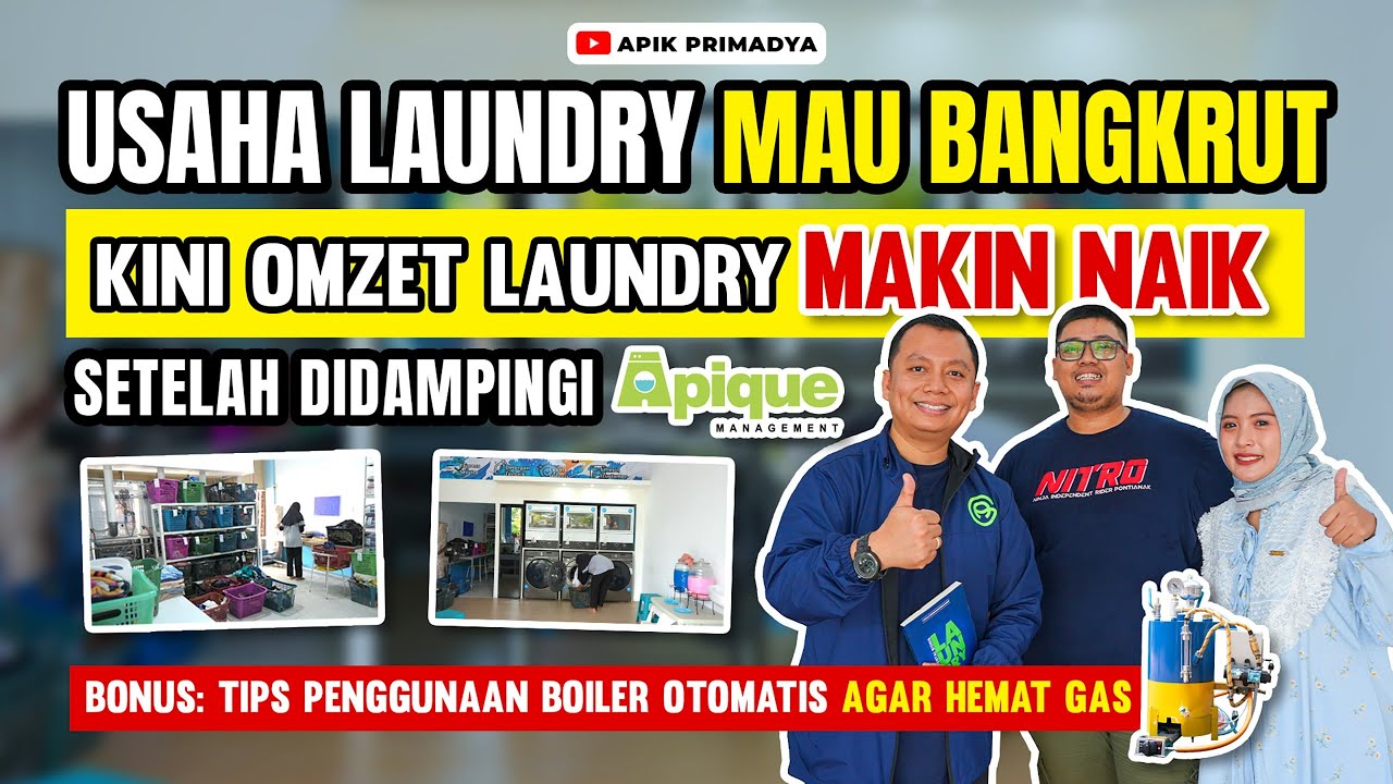 Sebelumnya Terancam Bangkrut, Kini Omzet Laundry Malah Naik - KAKA LAUNDRY PONTIANAK
