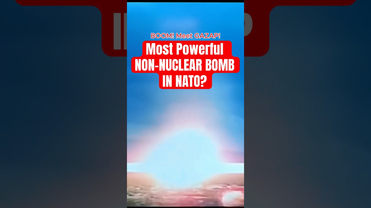 GAZAP Roars: T&uuml;rkiye&rsquo;s Bomb Shocks NATO! #shorts #military