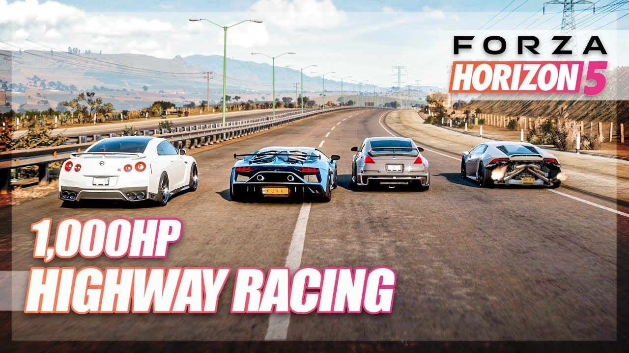 Forza Horizon 5 - 1,000HP Highway Racing in Mexico!