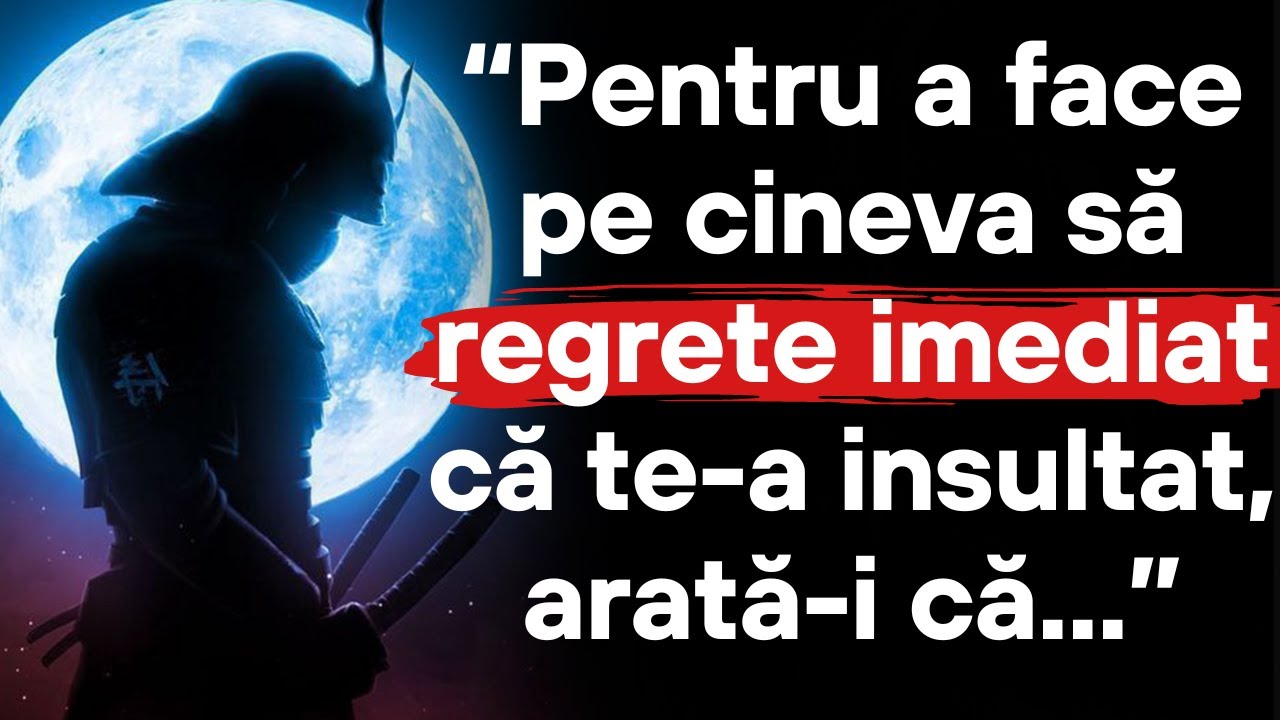 Lecții de Viață și Strategie de la Marele Samurai | Miyamoto Musashi