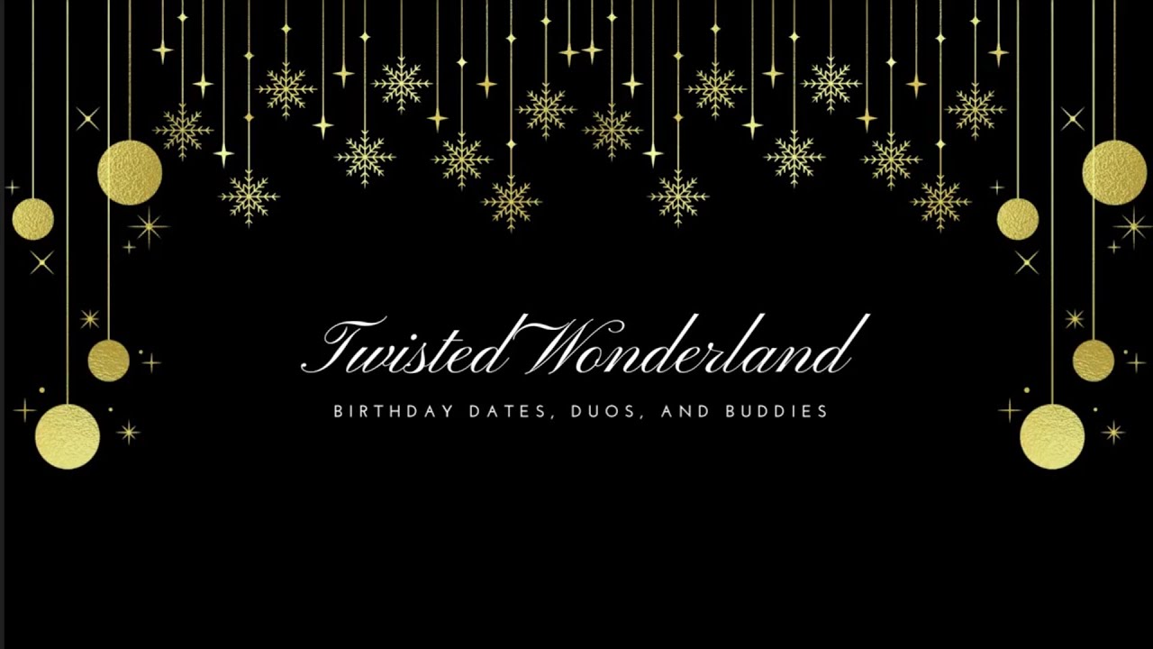Twisted Wonderland Birthday Cards