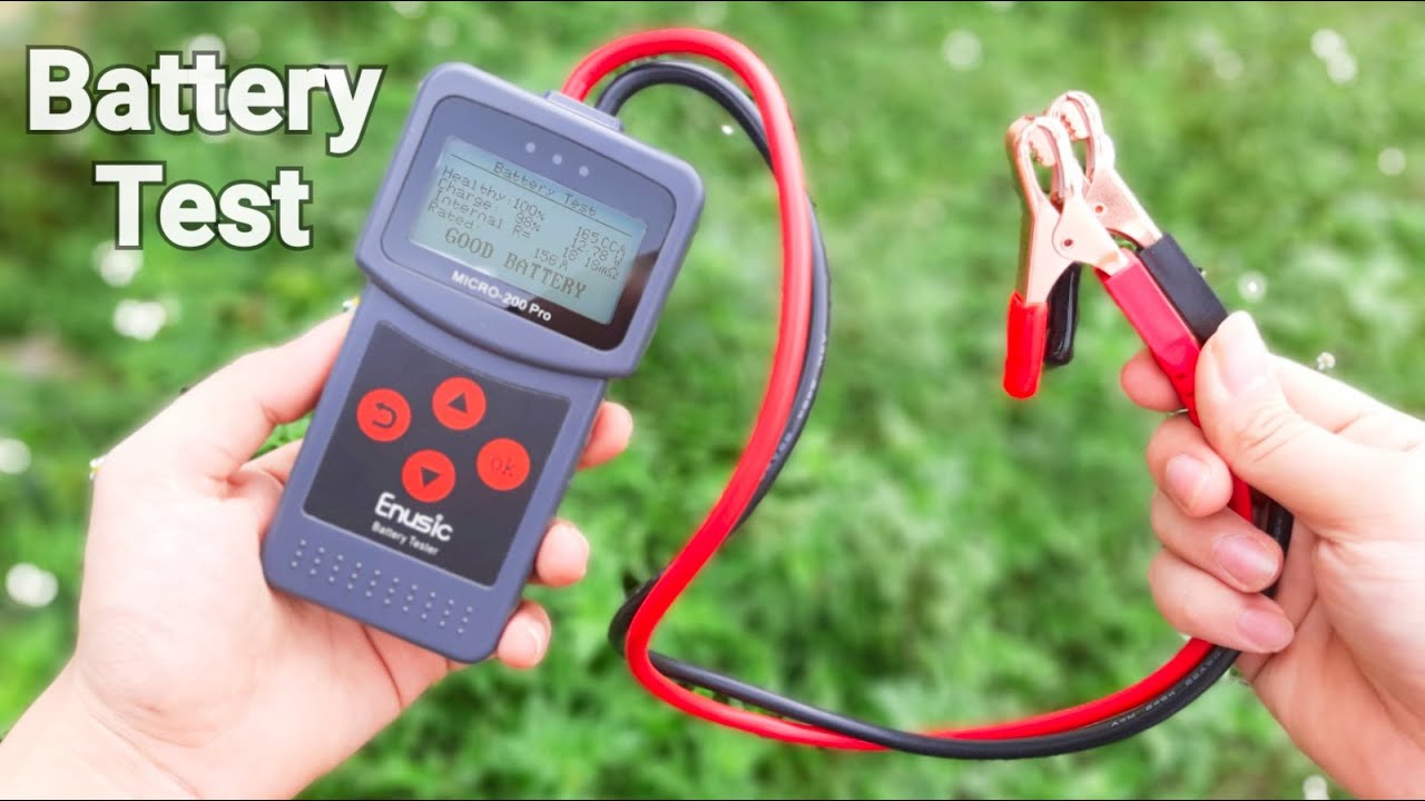 Chắc chắn nhiều bạn sẽ cần chiếc máy này - Máy kiểm tra bình acquy nhanh