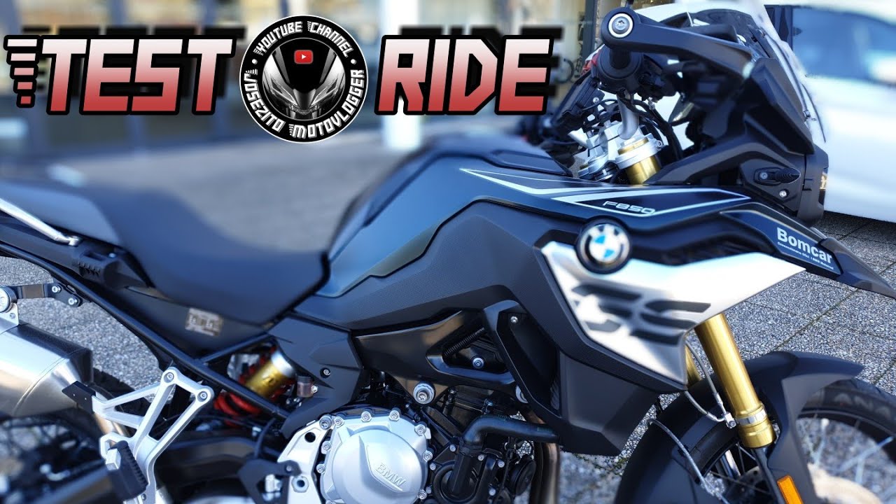BMW F850 GS 2018/2019 - Test ride
