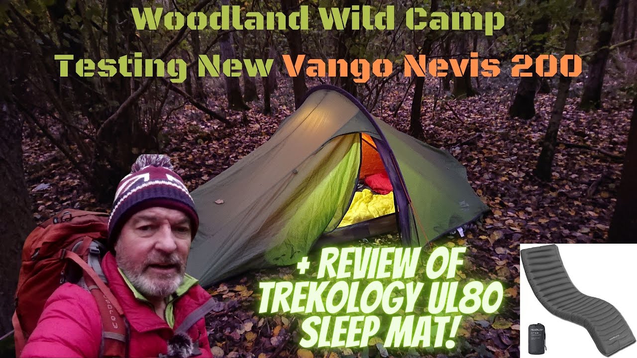 Best Budget Backpacking 2 person tent | Vango Nevis 200 | Best Budget sleep mat | Wild Camping UK