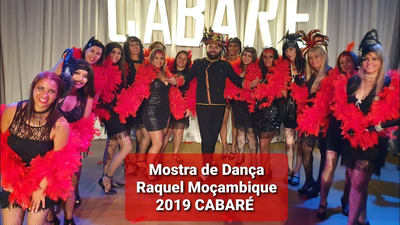 Mostra de dança Raquel Moçambique 2019 CABARÉ  | Coreografia Cabaret | Dance com Nando