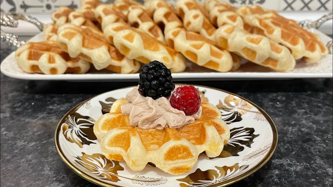 Recette des gouffres de liégeois facile 
